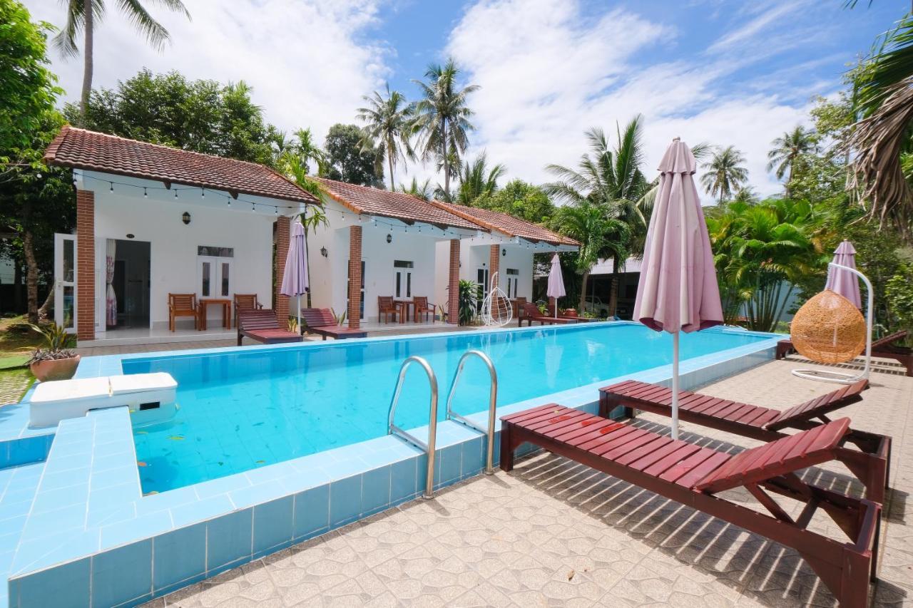 Duc Anh Bungalow Bed & Breakfast Phu Quoc Eksteriør bilde